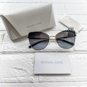 New Michael Kors SAN LEONE MK1084 Cat Eye Sunglasses 56-16-140